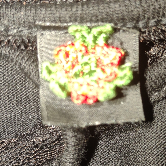 Poof lace back long sleeve shirt, Large - Picture 3 of 5